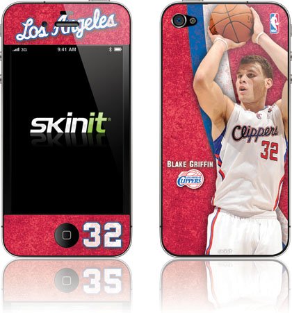 Skinit Los Angeles Clippers Blake Griffin #32 Action Shot Vinyl Skin for Apple iPhone 4 / 4S