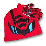Boy's Power Rangers Knit Hat and Gloves Set (4-18)