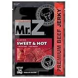Mr. Z Premium Cuts Beef Jerky Sweet & Hot Flavor, 1-Ounce Bags (Pack of 12)
