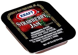 Kraft Strawberry Jam, 0.5-Ounce Cups (Pack of 200)