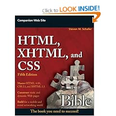Html, Xhtml, and Css Bible