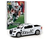 New York Jets - Laveranues Coles 2007 Upper Deck Collectibles NFL Ford SVT Adrenalin Concept with Card