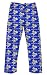 MSU McNeese State Logo Scrubs Pants DRAWSTRING BOTTOMS-Size MED- 100% Natural Cotton - NOT a CHEAP BLEND - For HIM or HER- GIFT Ideas for Man Men Woman Women Ladies Nurses MOM Mother or DAD Father