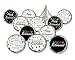 Happy Retirement Party Favor Stickers – 180 Count, Chocolate Kisses Candy Stickers, Retirement Party Favors for Guests