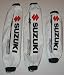 ATV Quad Shock Covers Suzuki LTZ400 Weiß