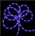 18' LED Purple Indoor/Outdoor Christmas Rope Lights