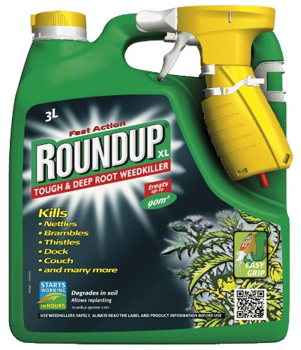 Roundup XL 3 Litres Ready to Use Tough & Deep Root Weedkiller