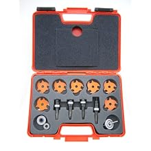 CMT 823.001.11 Topless Slot Cutter Router Bit Set