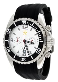 Rogue Warrior Interceptor Silicone Rubber Band 100M Chronograph Watch