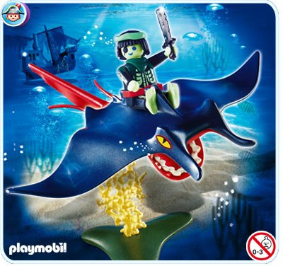 Playmobil 4801 Stingray Bareback Rider