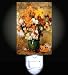 Chrysanthemums by Renoir Decorative Night Light Image