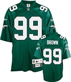 Jerome Brown Philadelphia Eagles Green NFL Premier 1990 Throwback Jersey