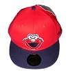 Sesame Street Elmo Face Flat-bill Hat