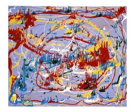 Atlantis Abstract Giclee Poster Print by Bob Cauley, 24x20