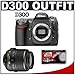 Nikon D300 Digital SLR Camera + Nikon 18-55mm DX VR Zoom Lens (Camera & Lens Refurbished by Nikon U.S.A.)
