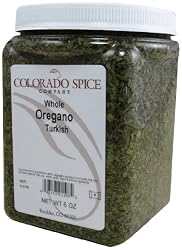 Colorado Spice Oregano, Whole Turkish, 6-Ounce Jars (Pack of 2)