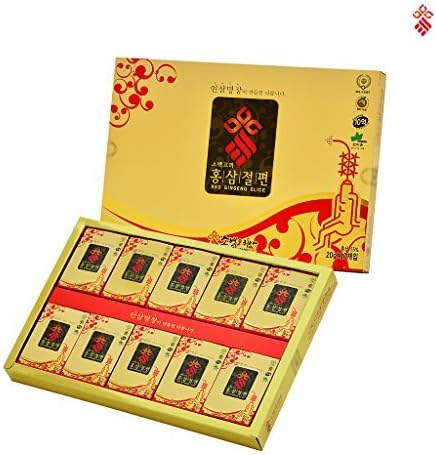 [SOBAEK KOREA] Red Ginseng Slice 10 Packs