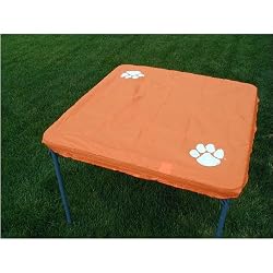 Clemson Tigers NCAA Ultimate Card Table Cover by Rivalry Distributing