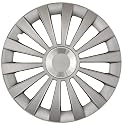 Cartrend 70274 Radzierblenden Set "Meridian" Chromring, 4-teilig, 38,10 cm ( 15 Zoll )