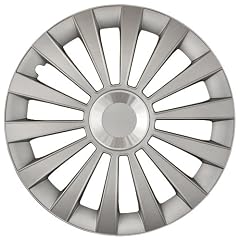 Cartrend 70274 Radzierblenden Set "Meridian" Chromring, 4-teilig, 38,10 cm ( 15 Zoll )