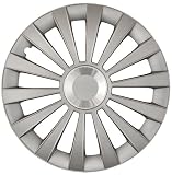 Cartrend 70274 Radzierblenden Set "Meridian" Chromring, 4-teilig, 38,10 cm ( 15 Zoll )