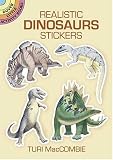 Realistic Dinosaurs Stickers (Dover Little Activity Books)