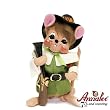 6" Pilgrim Boy Mouse By Annalee