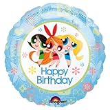 Powerpuff Girls 18  Happy Birthday Mylar Balloon