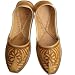 Punjabi Leather Shoe With Tilla And Cut Work For Women (Free Shipping) Shes0014