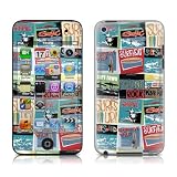 Surf Sounds Design Protector Skin Decal Sticker for Apple iPod Touch 4G (4th Gen)