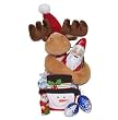 Holiday Snowman Gift Filled with Riegelein Chocolates, Hugging Reindeer & Lindt Truffles