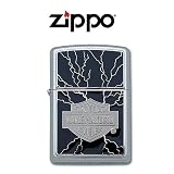 Zippo Harley Davidson Lightning Emblem �n�[���[�_�r�b�h�\�� �W�b�| 20867