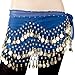 BELLYLADY 158 Gold Coins Belly Dance Hip Scarf Vogue Style, Christmas Gift idea LAKEBLUE1