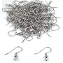 Silver Plated Earring Hooks Hypo-Allergenic (X100)