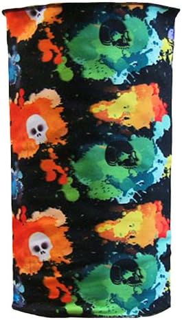 Wrap it Boys' Moisture Wicking Mobi Headwear One Size Skulls