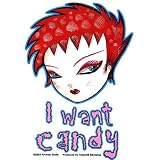 I Want Candy Sticker