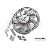 (Universal Electric Radiator Slim Fan 14) by Godspeed