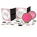 Big Dot of Happiness Chic 40th Birthday - Pink, Black and Gold - Birthday Party Centerpiece & Table Decoration Kit