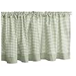 Tadpoles Basics Window Valance - Sage