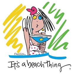 It'S A Beach Thing - White Nightshirt in a Bag