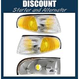94-98 Ford Mustang Smoke Amber Corner Lights - 1 Pair (Both Driver and Passenger... by onestopshops
