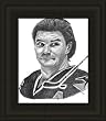 Pittsburgh Penguins Framed Mario Lemieux Pittsburgh Penguins Lithograph NHL Hockey