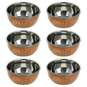 Katoris Set Serving Utensils utensils Copper indian Indian Serveware Bowl Dinnerware serving Katoris Set Serving Utensils utensils Copper indian Indian Serveware Bowl Dinnerware serving