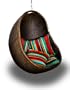 Urban Balance Cove Outdoor Hanging Chair with 5 Pillows, Stripe