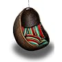 Outback Urban Balance Hanging Chair with Pillows, Cove Stripe