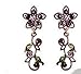 Femicuty Fashion Womens Retro Elegant Style Necklace Earring Sets