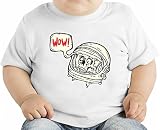 Space skull オーガニックベビーTシャツ 12 - 18 Months