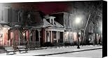 9th St. Auraria Canvas Print / Canvas Art - Artist Jeff Ball
