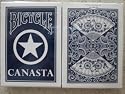 2 Decks Blue Bicycle Canasta with Points Playing Cards