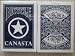 2 Decks Blue Bicycle Canasta with Points Playing Cards